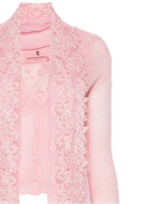 Light pink Cardigan Ermanno Scervino | D455N310APNIW51922